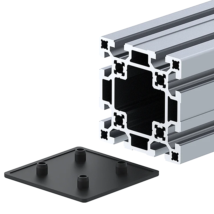 Profile end cap 90x90