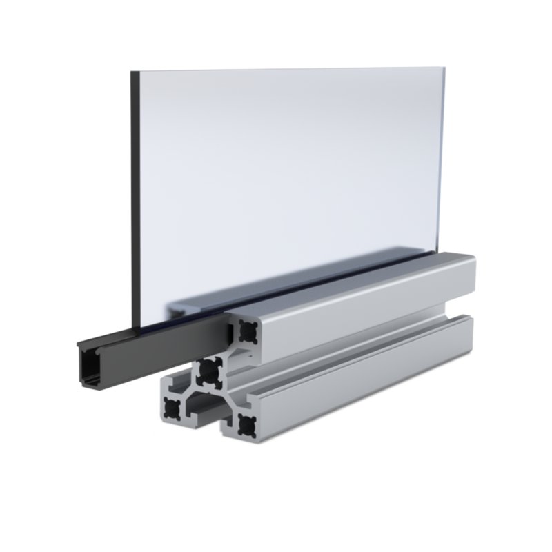U-profile strip 3000 mm for 8mm slot