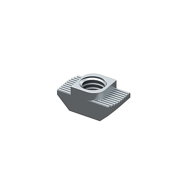 Stainless steel twist-in nut M8 - slot 10