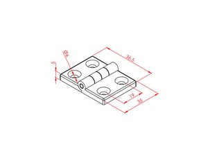 Plastic hinge 2020