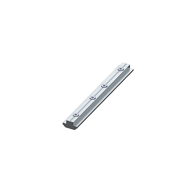 T-nut - long block for 6 mm slot