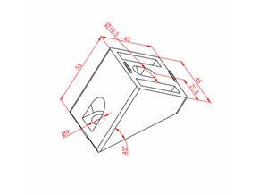 45° angle connector system 45