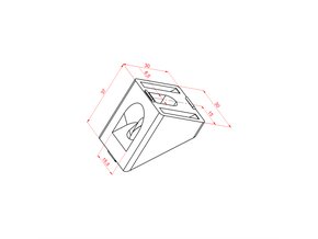 45° angle connector system 30