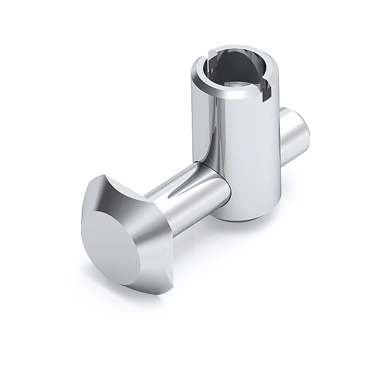 Flat clamping connector 40x45 - slot 10