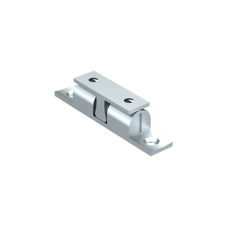 Ball latch with tensioning 45-40-35, nickel-plated, 60mm