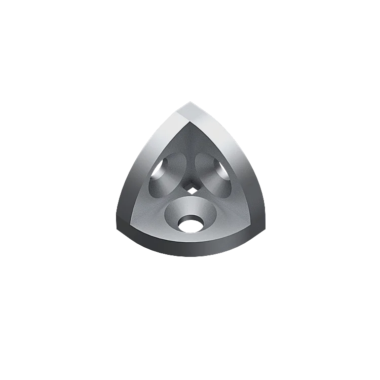 Rounded corner connector 45x45