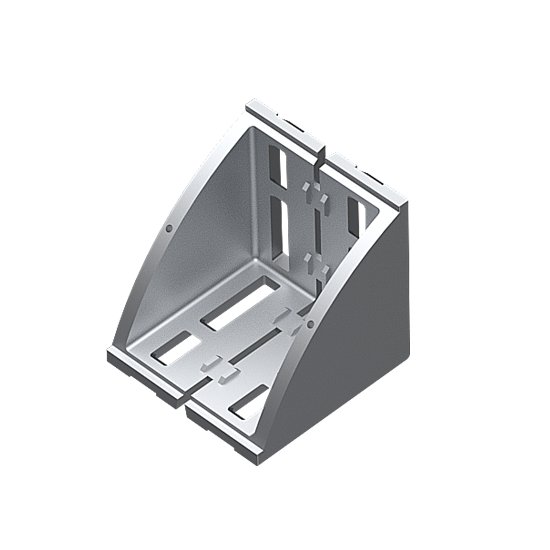 Wide corner connector (K8) 80x80