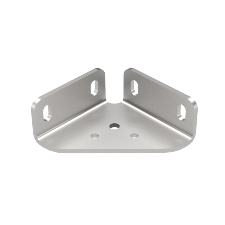 Corner foot connecting piece