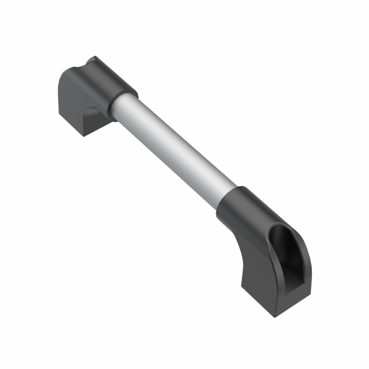 Aluminium tube handle (weight approx. 103 g)