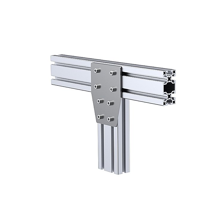 Three-way connecting plate 45x90