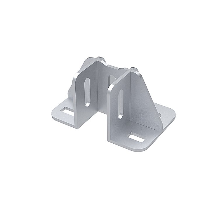 Floor foot clamp 40x40