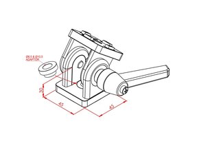 Lockable joint 45 x 45