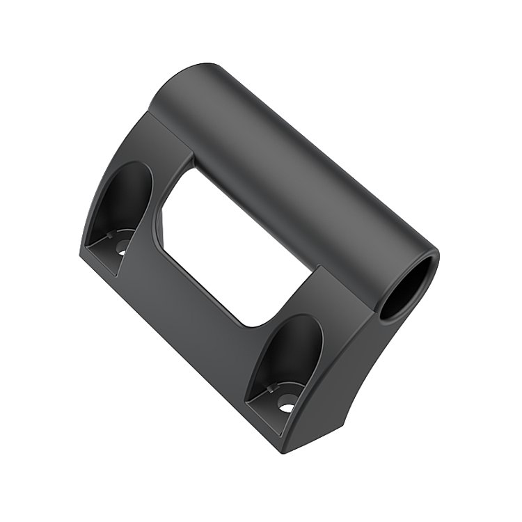 Plastic sliding handle