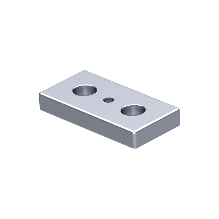 Foot clamp M10 (shot-blasted) 50x100