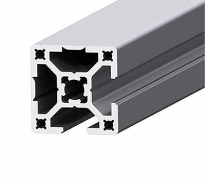 Modular aluminium profile 30 x 30 mm, closed