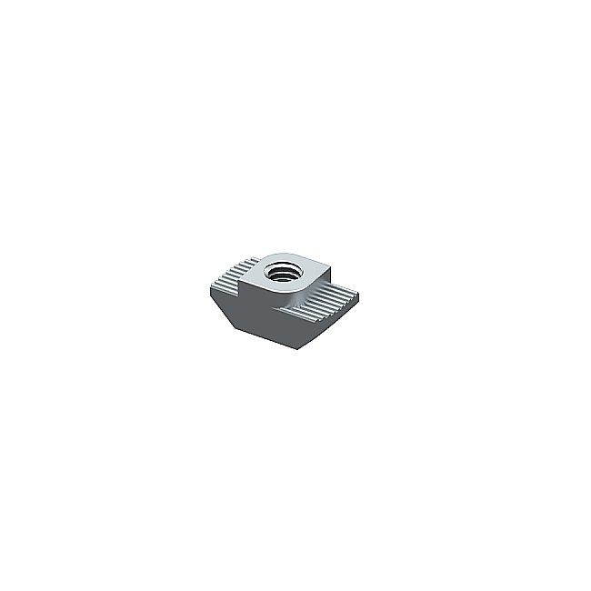 Serrated nut M5 - slot 6
