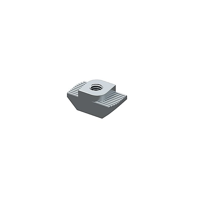 Serrated nut M4 - slot 8