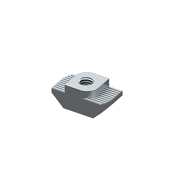 Serrated nut M4 - slot 10