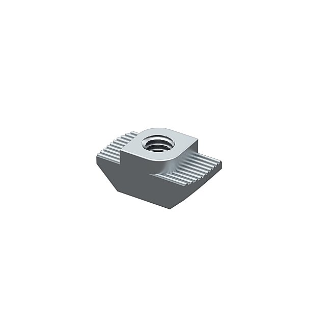 Serrated nut M5 - slot 10