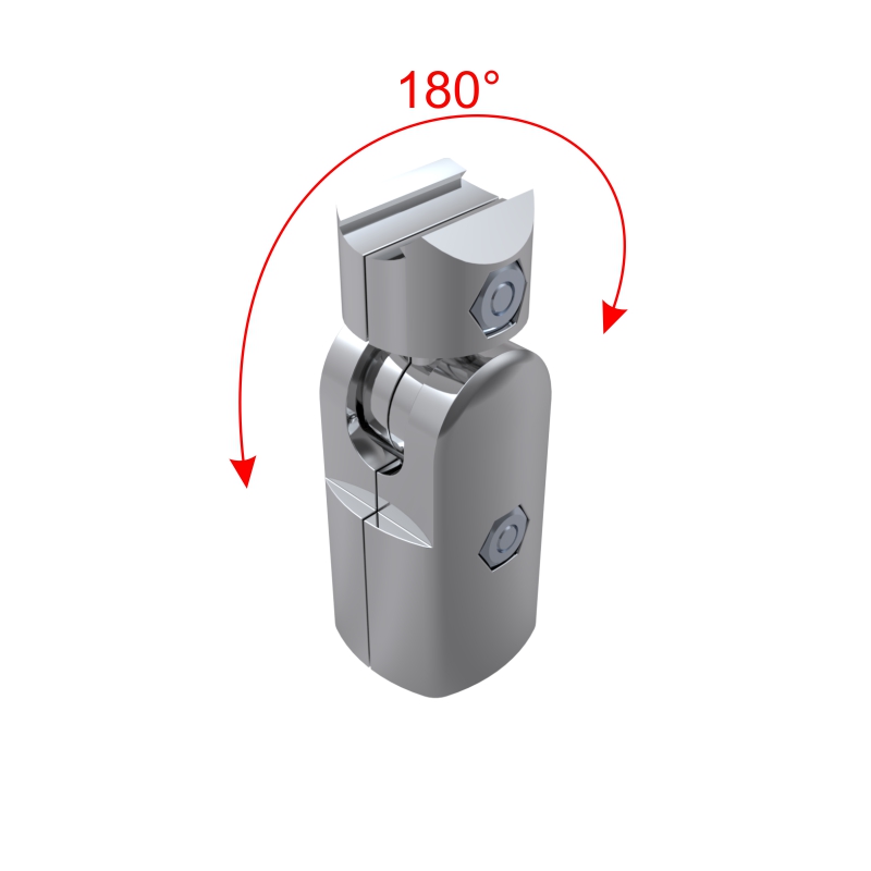 Angle connector 180° - external