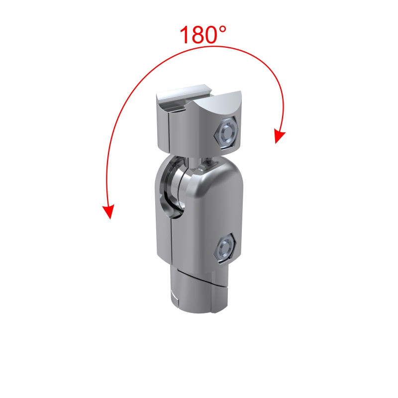 Angle connector 180° - internal