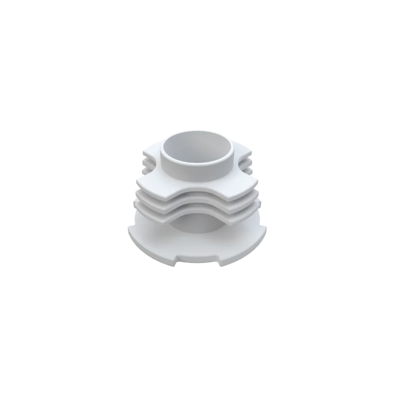 End cap for tube profile