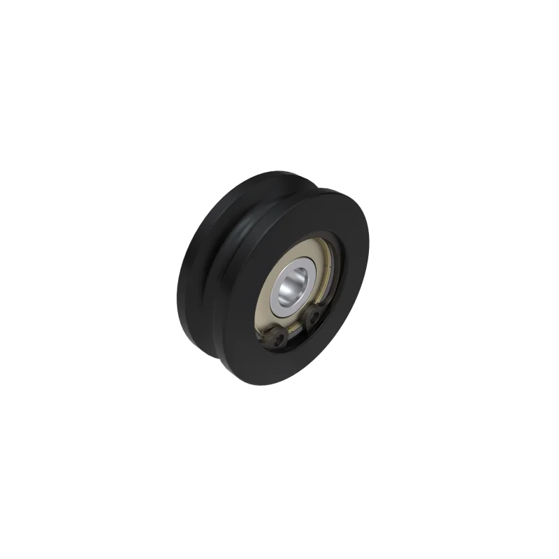 Plastic pulley with U-slot Ø30