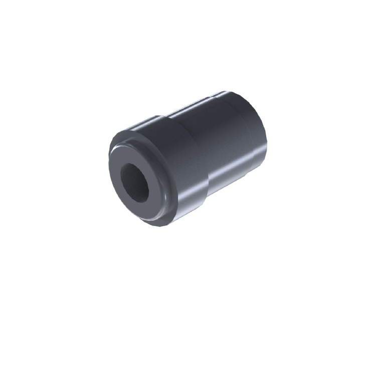 Plastic roller head Ø20×1 mm