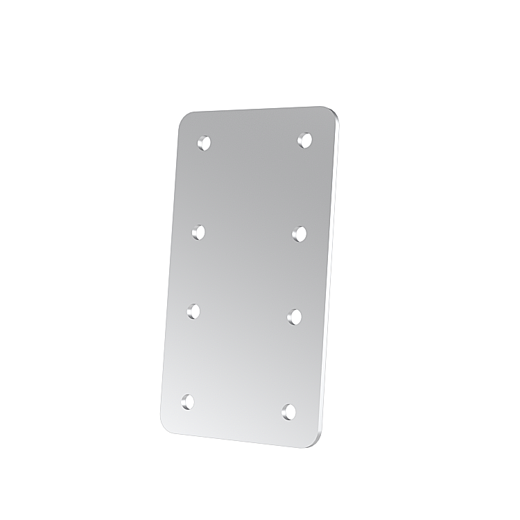 Additional straight connecting plate 180×100 mm