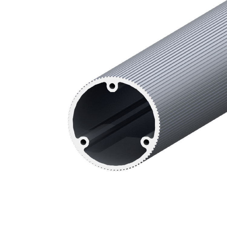 Round aluminium profile Ø76