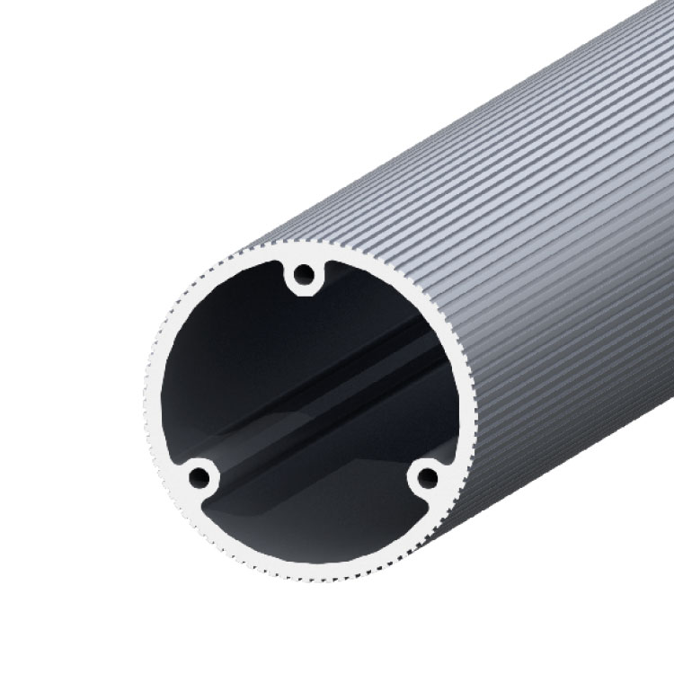 Round aluminium profile Ø114