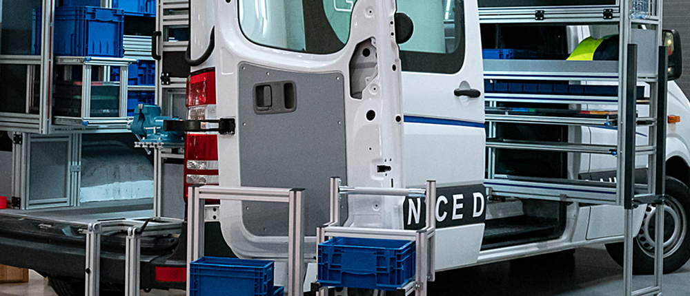 Modular kit for vans
